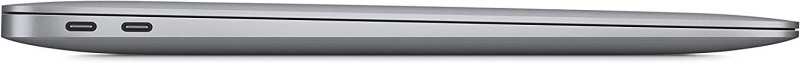 Ноутбук Apple MacBook Air A2337 M1 8 core 8Gb SSD256Gb/7 core GPU 13.3" IPS (2560x1600) Mac OS grey space WiFi BT Cam (MGN63ZP/A) фото