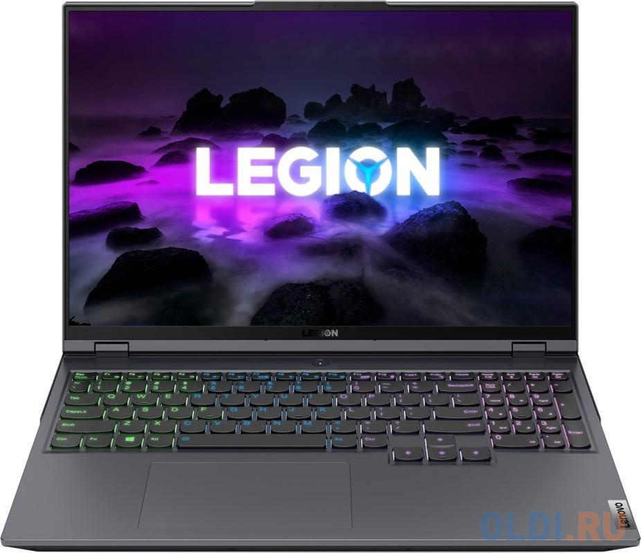 Ноутбук Lenovo Legion 5 Pro 16ACH6H AMD Ryzen 5 5600H 3.3Ghz/16Gb/1Tb SSD/16 (2560x1600) NVIDIA GeForce RTX 3060/NoOS storm grey
