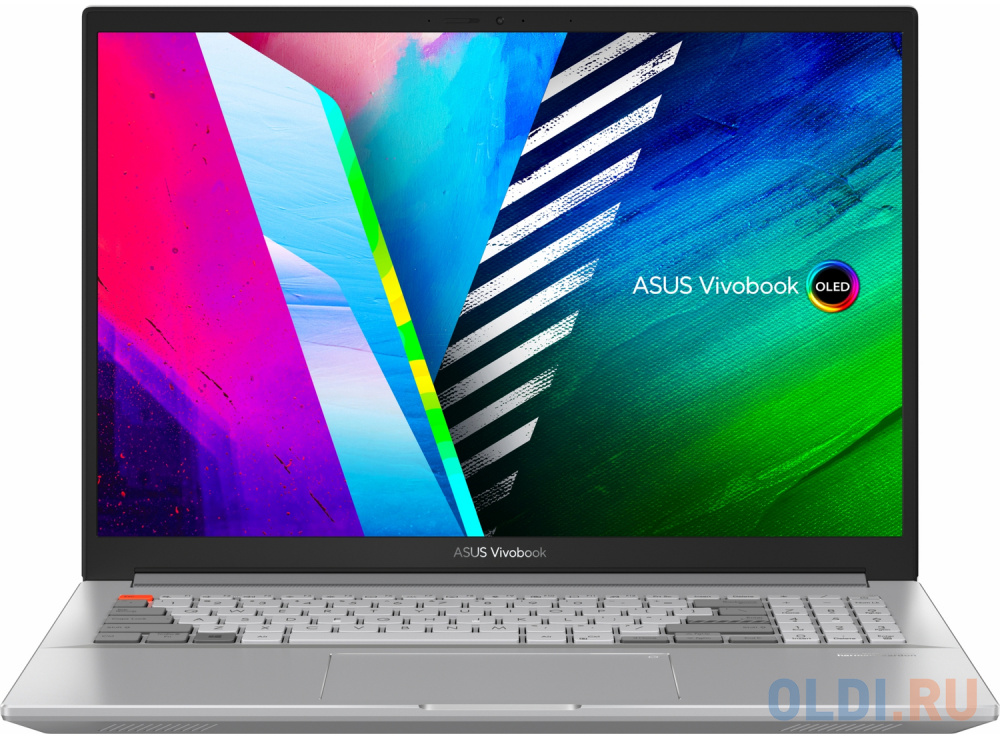 Ноутбук/ ASUS N7600PC-L2087W 16"(3840x2400 OLED 16:10)/Intel Core i7 11370H(3.3Ghz)/16384Mb/512PCISSDGb/noDVD/Ext:nVidia GeForce RTX3050(4096Mb)/ 90NB0UI3-M03030 - фото 1
