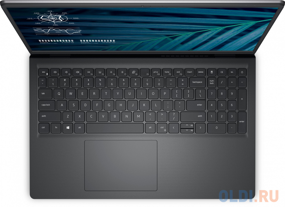 Ноутбук Dell Vostro 3510 Core i7 1165G7 8Gb SSD512Gb NVIDIA GeForce MX350 2Gb 15.6" FHD (1920x1080)/ENGKBD Free DOS black WiFi BT Cam 3510-3615 - фото 6