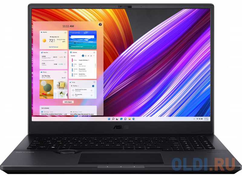 

Ноутбук ASUS StudioBook H7600HM-L2059W 90NB0VD1-M002E0 16", Черный