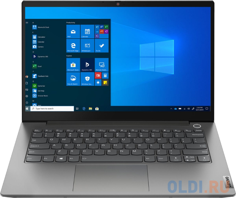 

Ноутбук 14" IPS FHD Lenovo ThinkBook 14 G3 ACL grey (AMD Ryzen 5 5500U/8GB/256GB SSD/noODD/VGA int/FP/noOS) (21A20048RU)