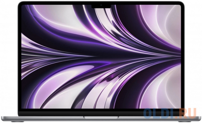 

Ноутбук 13.6" WQXGA Apple MacBook Air gray (Apple M2/16Gb/512GB SSD/VGA int/MacOS) (Z15T0006Y) (английская клавиатура)