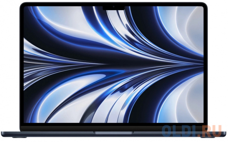 

Ноутбук 13.6" WQXGA Apple MacBook Air midnight (Apple M2/16Gb/512GB SSD/VGA int/MacOS) (Z1610006X) (английская клавиатура)