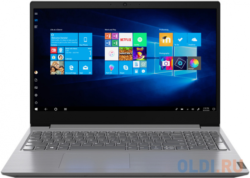 

Ноутбук Lenovo V15 IML Core i5 10210U 8Gb SSD256Gb NVIDIA GeForce MX330 2Gb 15.6" TN FHD (1920x1080)/ENGKBD Free DOS grey WiFi BT Cam (82NB006EUE