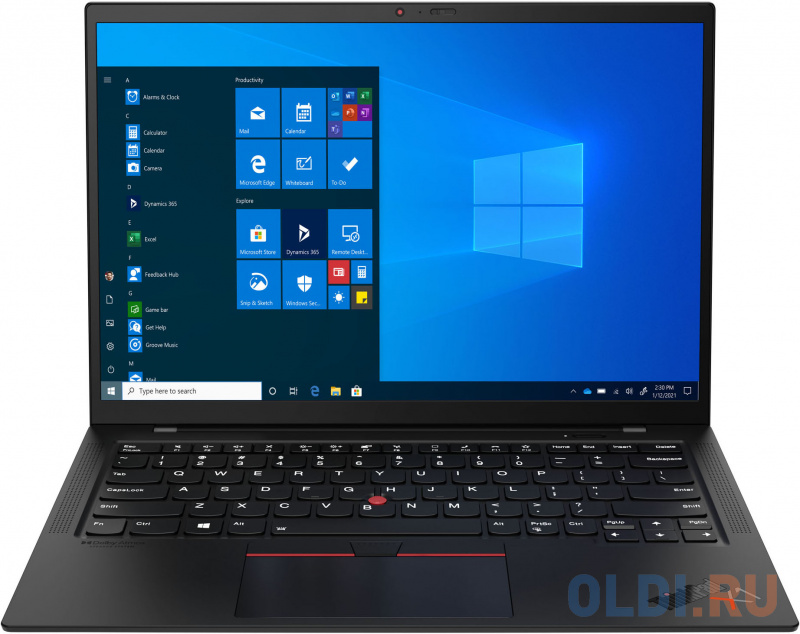 

Ноутбук Lenovo ThinkPad X1 Carbon 9 20XW005JRT 14", Черный