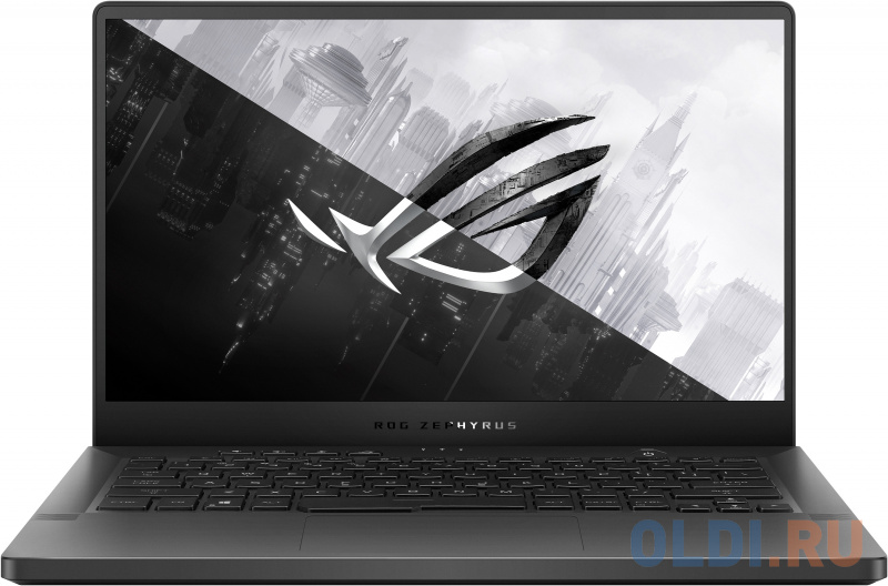 Ноутбук ASUS ROG Zephyrus G14 GA401QM-K2200T 90NR05S6-M04550 14", размер 16 Гб, цвет серый 5800HS - фото 1