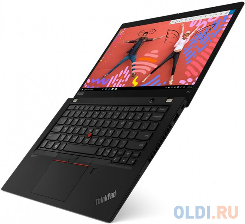 Ноутбук Lenovo ThinkPad X13 G1 13.3" 1920x1080 Intel Core i5-10210U SSD 512 Gb 8Gb WiFi (802.11 b/g/n/ac/ax) Bluetooth 5.0 Intel UHD Graphics чер фото
