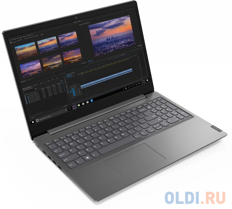Ноутбук Lenovo V15 15.6" 1920x1080 Intel Core i5-1035G1 SSD 512 Gb 8Gb Bluetooth 5.0 WiFi (802.11 b/g/n/ac/ax) Intel UHD Graphics серый DOS 82C50 фото
