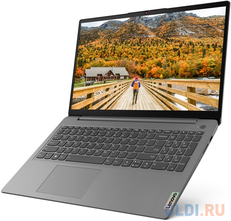 Ноутбук Lenovo IdeaPad 3 15ALC6 Ryzen 7 5700U 16Gb SSD512Gb AMD Radeon 15.6" IPS FHD (1920x1080) noOS grey WiFi BT Cam 82KU01W4RK - фото 3