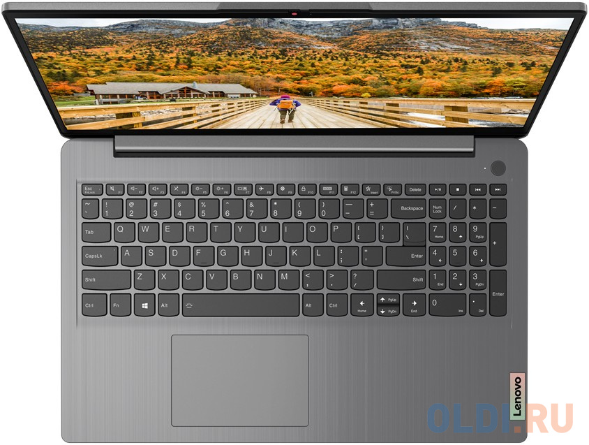 Ноутбук Lenovo IdeaPad 3 15ALC6 Ryzen 7 5700U 16Gb SSD512Gb AMD Radeon 15.6" IPS FHD (1920x1080) noOS grey WiFi BT Cam 82KU01W4RK - фото 4