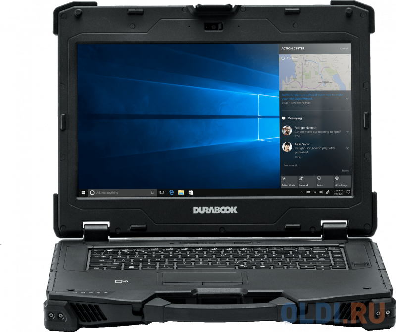 

Защищенный ноутбук Durabook Z14I Basic Z4E1A2DAEBXX 14"(1920x1080) Intel Core i5 1135G7(2.4Ghz)/8GB SSD 256GB/ /Windows 10 Pro