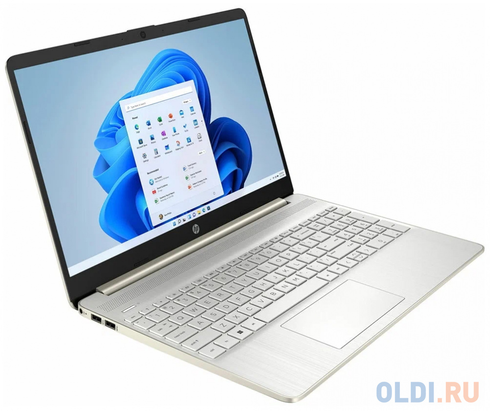 Ноутбук HP 15S-FQ4489NW 685A6EA 15.6", размер 8 Гб, цвет золотистый 1155G7 - фото 2
