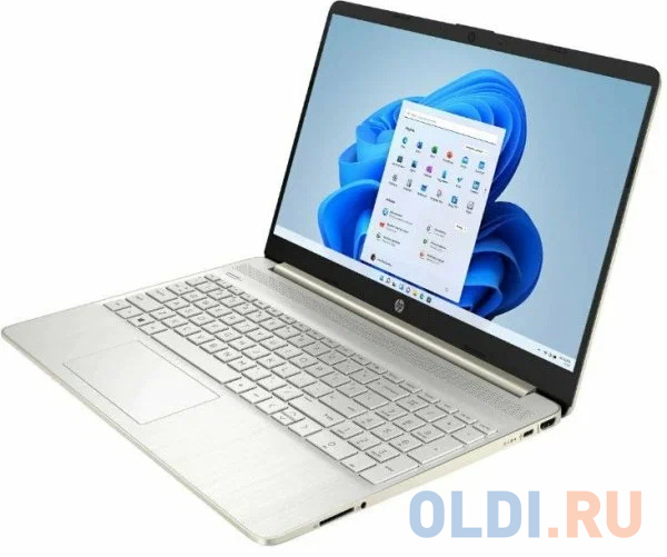 Ноутбук HP 15S-FQ4489NW 685A6EA 15.6", размер 8 Гб, цвет золотистый 1155G7 - фото 3