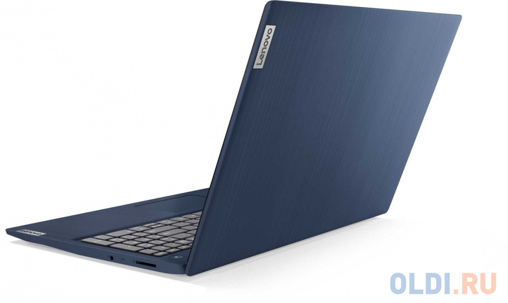 Ноутбук 15.6" IPS FHD Lenovo IdeaPad 3 blue (Core i3 10110U/8Gb/256Gb SSD/noDVD/VGA int/no OS) (81WB011QRK) - фото 4