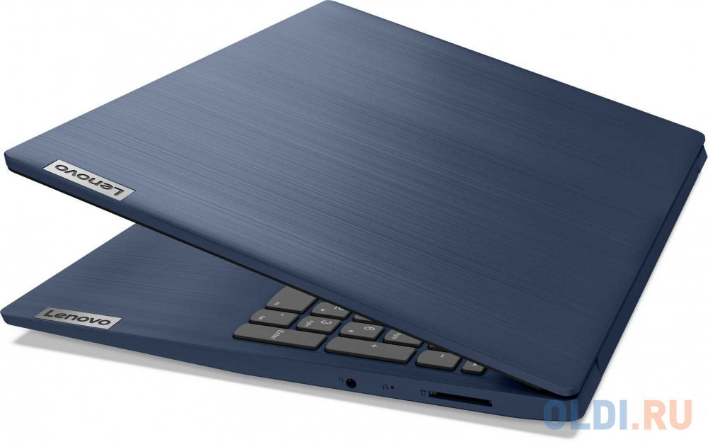 Ноутбук 15.6" IPS FHD Lenovo IdeaPad 3 blue (Core i3 10110U/8Gb/256Gb SSD/noDVD/VGA int/no OS) (81WB011QRK) - фото 6