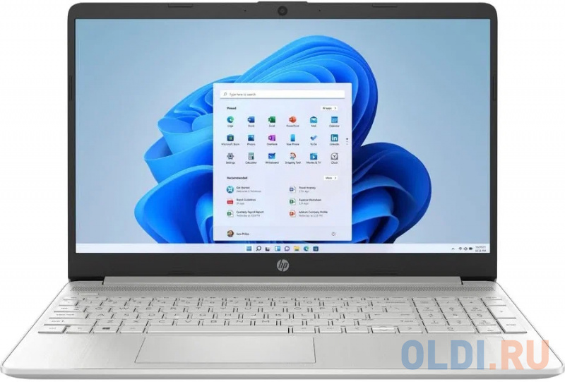 

Ноутбук HP 15s-eq2040nl 4C9N2EA 15.6", Серебристый