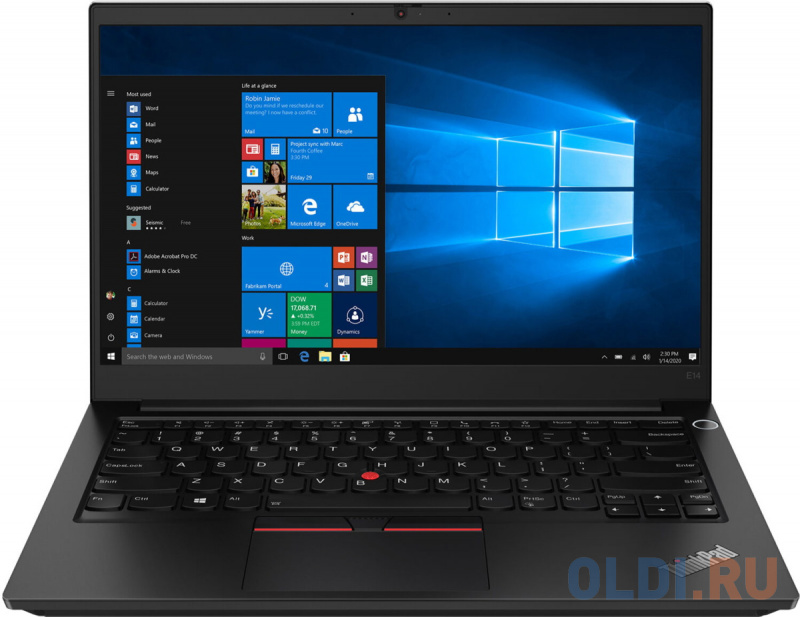 

Ноутбук Lenovo ThinkPad E14 Gen 2 20T60081PB 14", Черный
