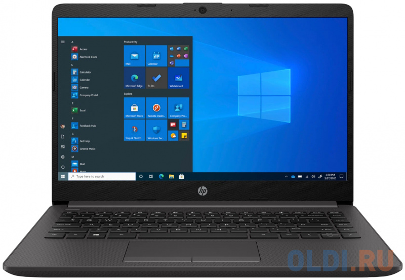 

Ноутбук/ HP 240 G8 14"(1366x768)/Intel Core i3 1005G1(1.2Ghz)/8192Mb/256SSDGb/noDVD/Int:Intel UHD Graphics/41WHr/war 1y/1.47kg/Win10Pro + EN Kbd