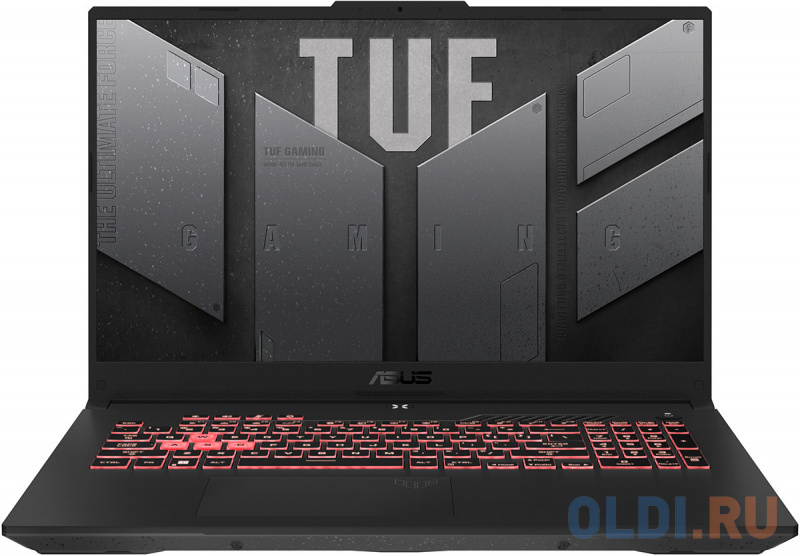 Ноутбук ASUS TUF Gaming A17 FA707RM-HX041W 90NR0972-M00200 17.3", размер 8 Гб, цвет серый 6800H - фото 1