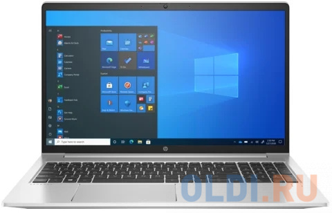 Ноутбук HP ProBook 450 G9 Core i3 1215U 8Gb SSD512Gb Intel UHD Graphics 15.6" IPS FHD (1920x1080) Windows 11 Professional 64 silver WiFi BT Cam ( 6S6J4EA - фото 1
