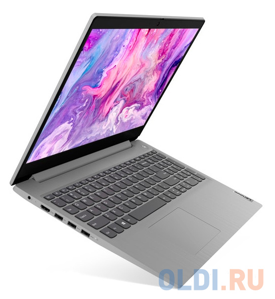 Ноутбук Lenovo IdeaPad 3 15ADA05 Ryzen 3 3250U 8Gb SSD256Gb AMD Radeon 15.6" IPS FHD (1920x1080) Free DOS grey WiFi BT Cam (81W1017RRE) - фото 5