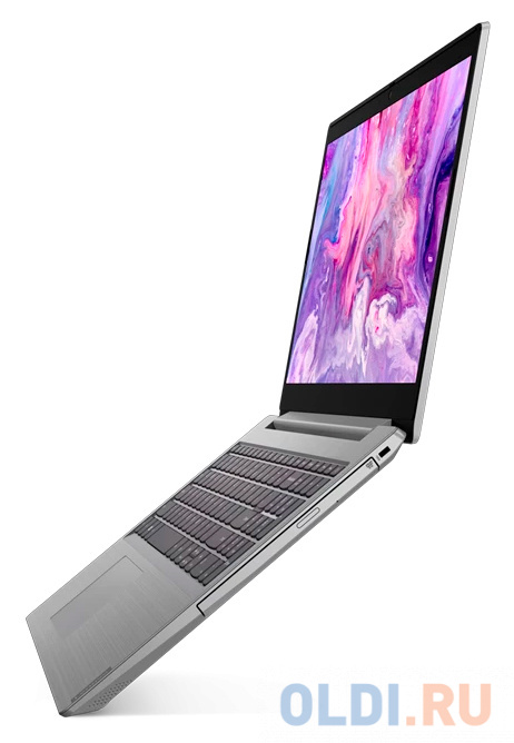 Ноутбук Lenovo IdeaPad L3 15ITL6 Core i3 1115G4 8Gb SSD512Gb Intel UHD Graphics 15.6" IPS FHD (1920x1080) noOS grey WiFi BT Cam (82HL007WRE) - фото 3