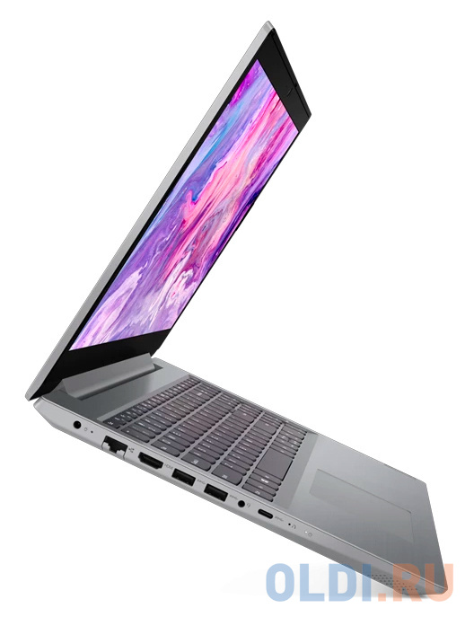 Ноутбук Lenovo IdeaPad L3 15ITL6 Core i3 1115G4 8Gb SSD512Gb Intel UHD Graphics 15.6" IPS FHD (1920x1080) noOS grey WiFi BT Cam (82HL007WRE) - фото 4