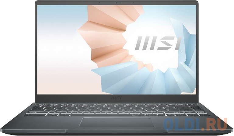 Ноутбук MSI Modern 14 B11MOU-1240RU 14" 1920x1080 Intel Core i7-1195G7 SSD 512 Gb 16Gb WiFi (802.11 b/g/n/ac/ax) Bluetooth 5.1 Intel Iris Xe Grap
