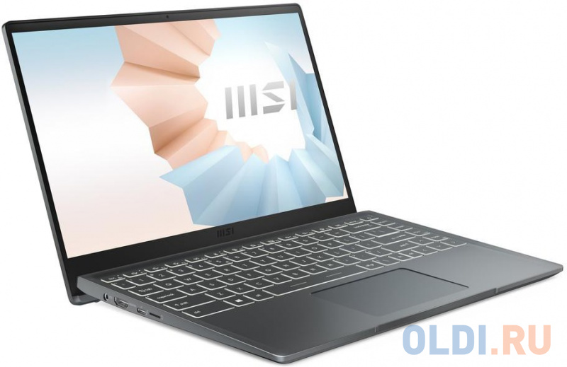 Ноутбук MSI Modern 14 B11MOU-1240RU 14" 1920x1080 Intel Core i7-1195G7 SSD 512 Gb 16Gb WiFi (802.11 b/g/n/ac/ax) Bluetooth 5.1 Intel Iris Xe Grap фото