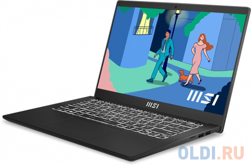 Ноутбук MSI Modern 14 C12M-264RU 14" 1920x1080 Intel Core i7-1255U SSD 512 Gb 16Gb WiFi (802.11 b/g/n/ac/ax) Bluetooth 5.2 Intel Iris Xe Graphics фото