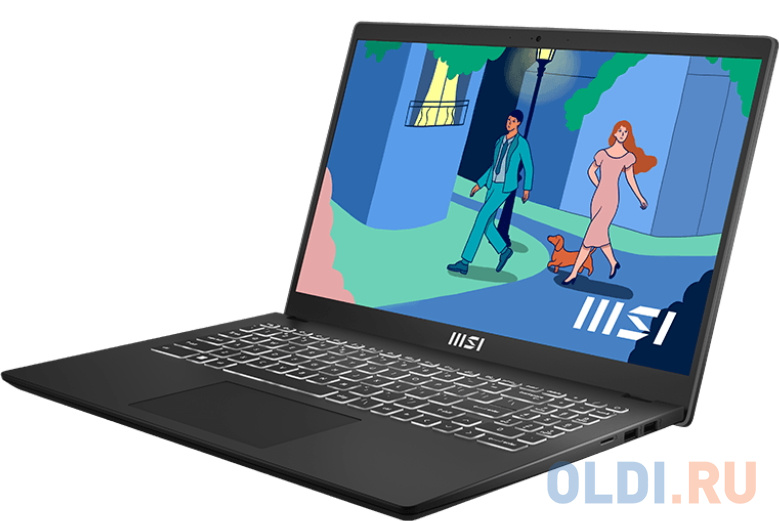 Ноутбук MSI Modern 15 B12M-235RU 15.6" 1920x1080 Intel Core i7-1255U SSD 512 Gb 16Gb WiFi (802.11 b/g/n/ac/ax) Bluetooth 5.2 Intel Iris Xe Graphi фото
