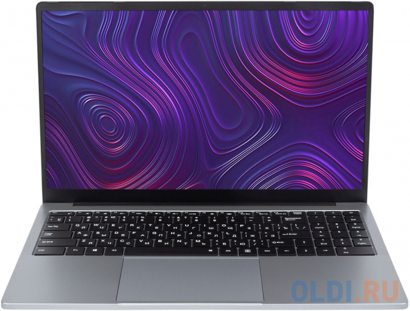 

Ноутбук HIPER DZEN MTL1569 YB97KPOK 15.6", Серый