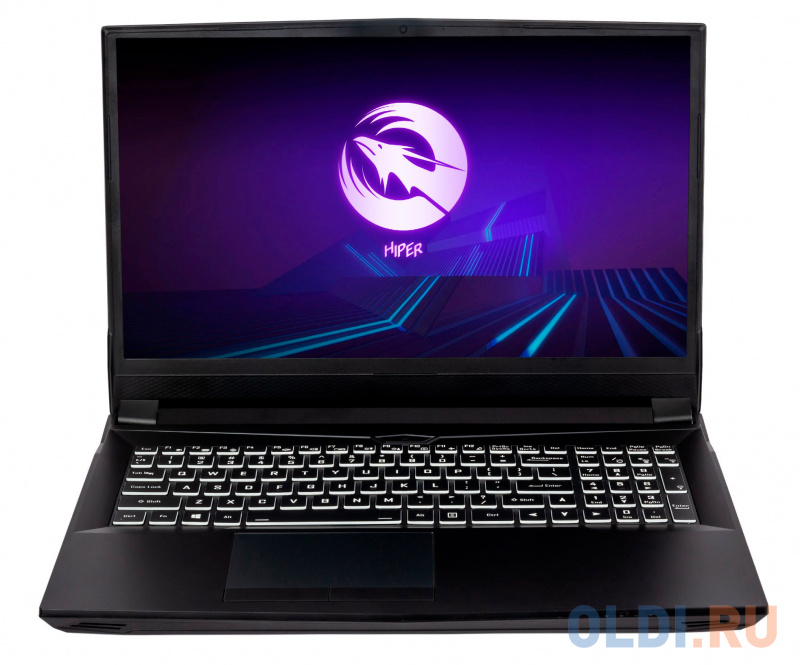 

Ноутбук HIPER G16 G16RTX3070A10400LX 16.1", Черный