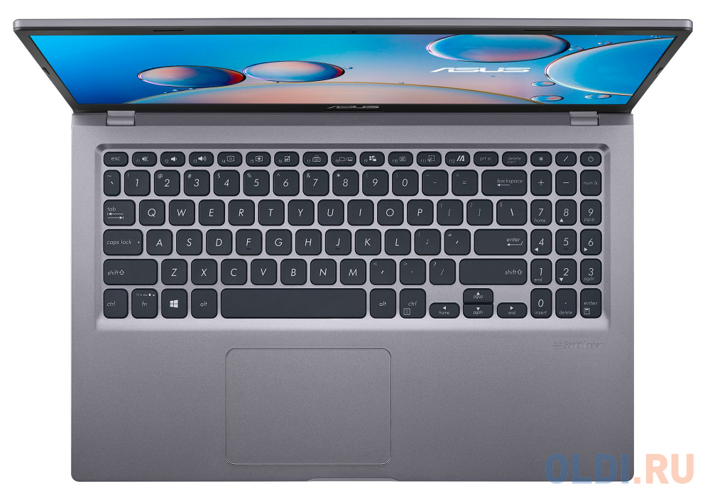 Ноутбук Asus Vivobook 15 X515EA-EJ1413 Pentium Gold 7505 8Gb SSD256Gb Intel UHD Graphics 15.6" TN FHD (1920x1080) noOS grey WiFi BT Cam (90NB0TY1 90NB0TY1-M00KU0 - фото 6