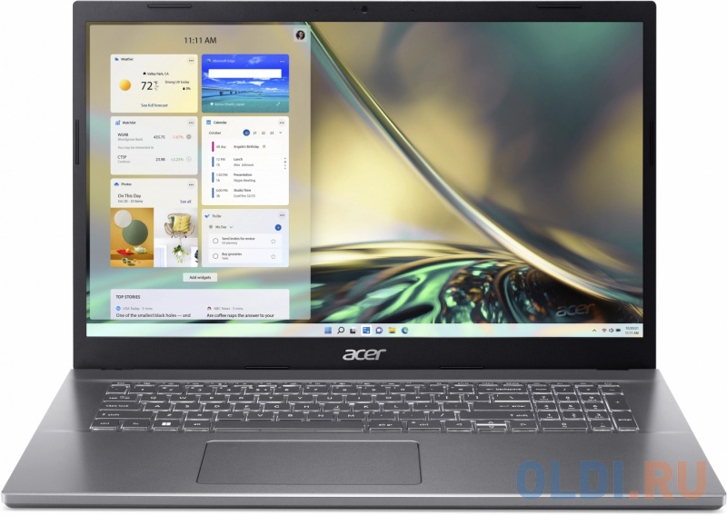 

Ноутбук Acer Aspire 5 A517-53-58YP NX.K62ER.00A 17.3", Серый