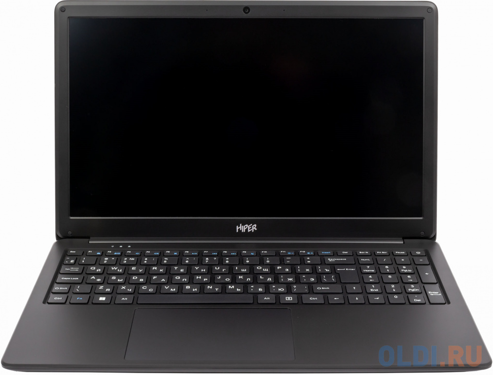 Ноутбук Hiper Workbook N15RP Ryzen 5 3500U 16Gb SSD512Gb AMD Radeon Vega 8 15.6 IPS FHD (1920x1080) Windows 10 Professional black WiFi BT Cam 60
