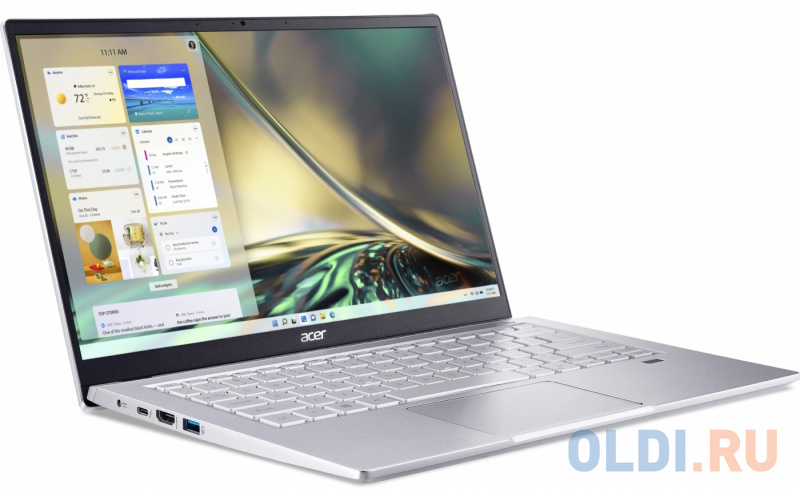 Swift  14.0'' FHD(1920x1080) IPS/Intel Core i5-1135G7 2.40GHz Quad/8GB+512GB SSD/Integrated/WiFi/BT/1.0MP/Intel Evo/Fingerprint/4cell/1,2 kg фото