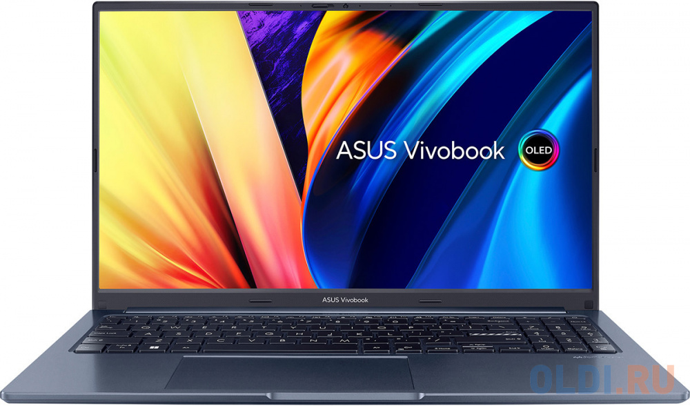 Ноутбук ASUS Vivobook 15X X1503ZA-L1274 Corei7 12700H/12Gb/SSD512Gb/15.6"/OLED/FHD/noOS/blue (90NB0WY1-M00AW0) (807827) ноутбук asus vivobook pro 15 oled m6500xu ma104 90nb1201 m00420 15 6