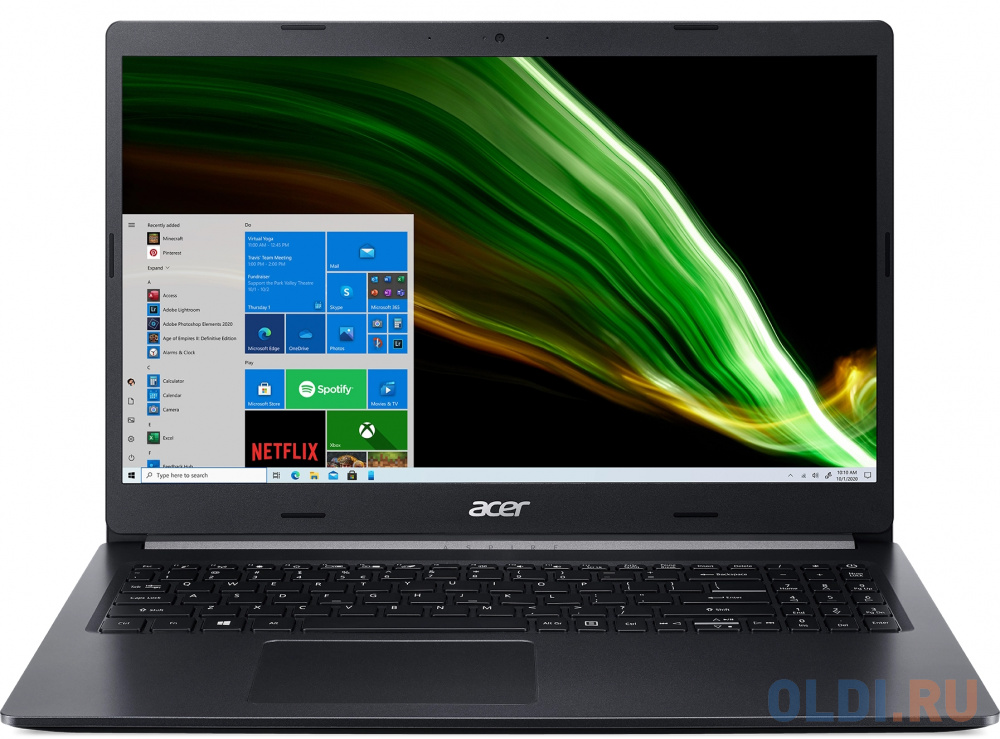 Ноутбук Acer Aspire 5 A515-56-52MV 15.6" 1920x1080 Intel Core i5-1135G7 SSD 256 Gb 8Gb WiFi (802.11 b/g/n/ac/ax) Bluetooth 5.1 Intel Iris Xe Grap