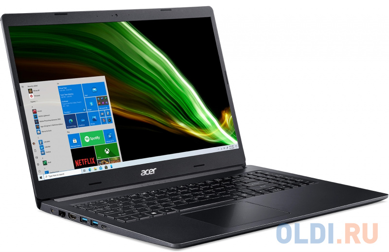 Ноутбук Acer Aspire 5 A515-56-52MV 15.6" 1920x1080 Intel Core i5-1135G7 SSD 256 Gb 8Gb WiFi (802.11 b/g/n/ac/ax) Bluetooth 5.1 Intel Iris Xe Grap фото