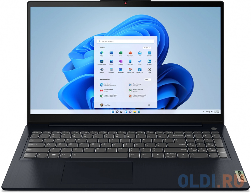 

Ноутбук Lenovo IdeaPad 3 15IAU7 82RK003SRU 15.6", Серый