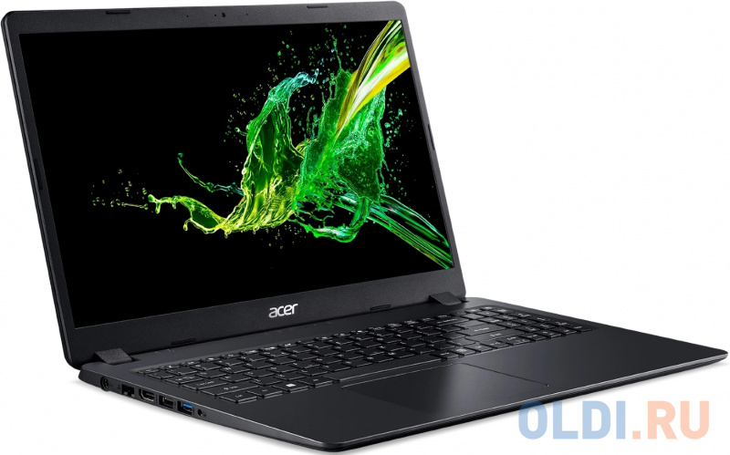 Ноутбук Acer Aspire 3 A315-56-513B 15.6" 1920x1080 Intel Core i5-1035G1 SSD 128 Gb 8Gb Intel UHD Graphics черный Windows 11 Home NX.HS5ER.025 фото