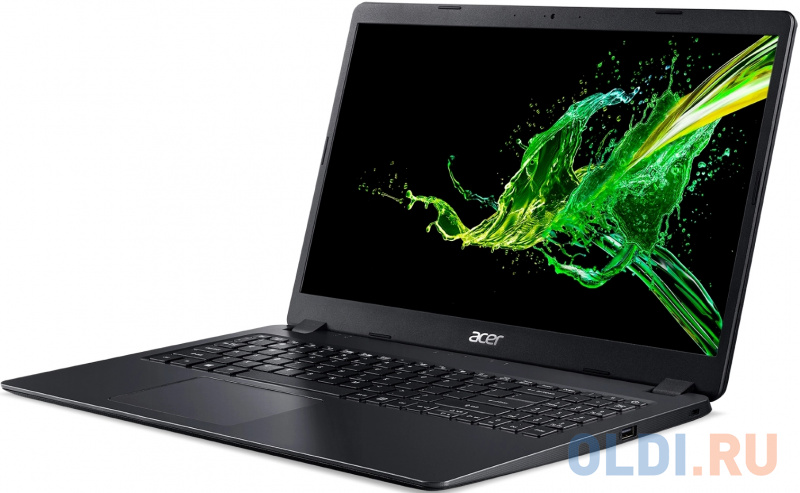 Ноутбук Acer Aspire 3 A315-56-513B 15.6" 1920x1080 Intel Core i5-1035G1 SSD 128 Gb 8Gb Intel UHD Graphics черный Windows 11 Home NX.HS5ER.025 фото
