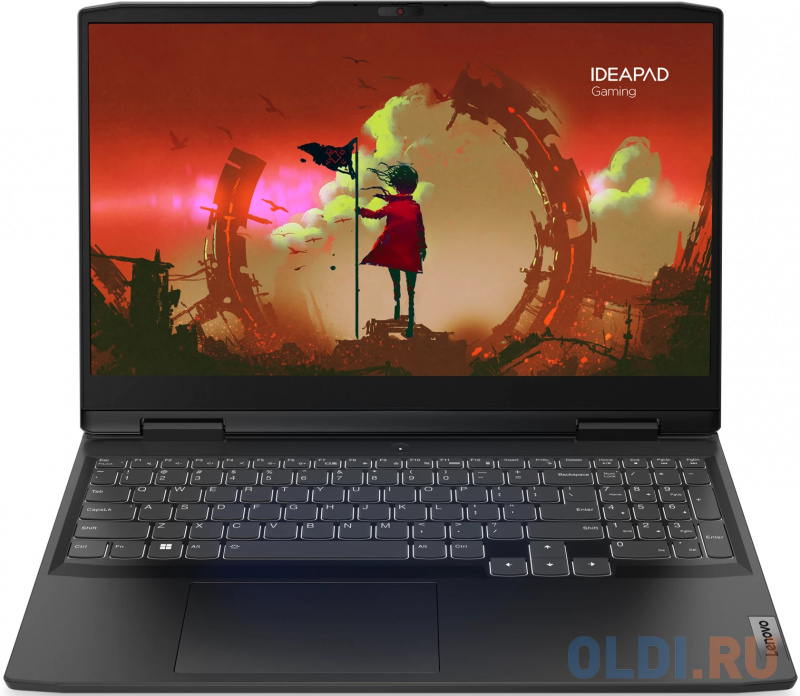 

Ноутбук Lenovo IdeaPad Gaming 3 15ARH7 15.6" 1920x1080 AMD Ryzen 5-6600H SSD 512 Gb 16Gb WiFi (802.11 b/g/n/ac/ax) Bluetooth 5.1 nVidia GeForce R, Серый
