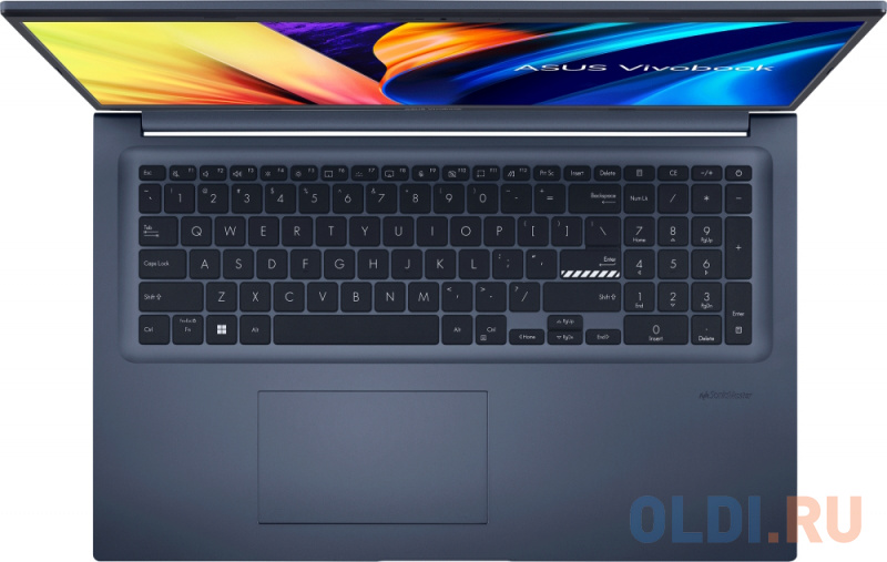 Ноутбук ASUS VivoBook 17 M1702QA-AU081 17.3" 1920x1080 AMD Ryzen 5-5600H SSD 512 Gb 16Gb Bluetooth 5.0 WiFi (802.11 b/g/n/ac/ax) AMD Radeon Graph фото