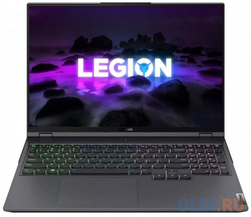 

Ноутбук Lenovo Legion 5 Pro 16ARH7H 16" 2560x1600 AMD Ryzen 5-6600H SSD 1024 Gb 16Gb WiFi (802.11 b/g/n/ac/ax) Bluetooth 5.1 NVIDIA GeForce RTX 3, Серый