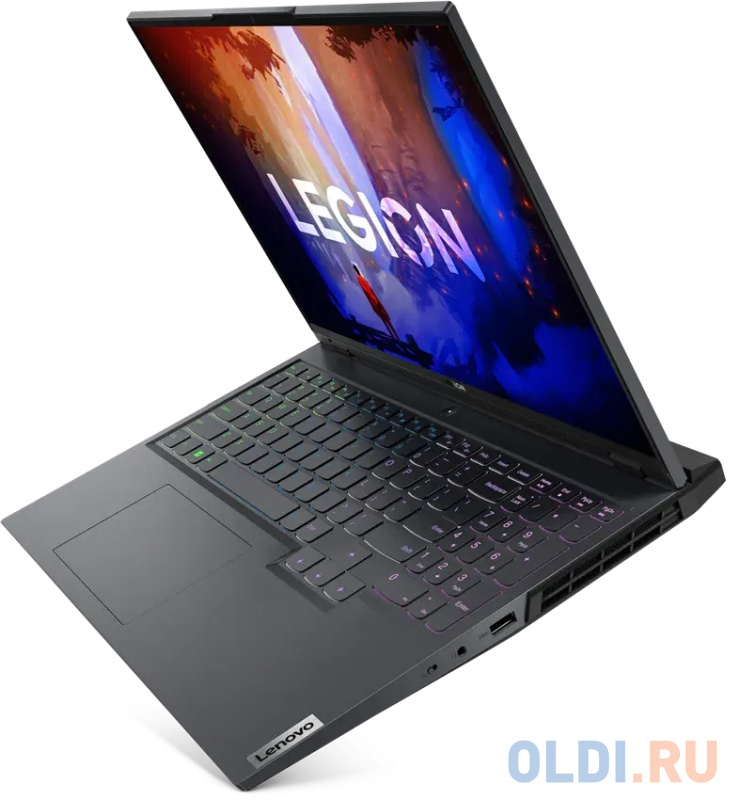 Ноутбук Lenovo Legion 5 Pro 16ARH7H 16" 2560x1600 AMD Ryzen 7-6800H SSD 1024 Gb 16Gb WiFi (802.11 b/g/n/ac/ax) Bluetooth 5.1 NVIDIA GeForce RTX 3 фото