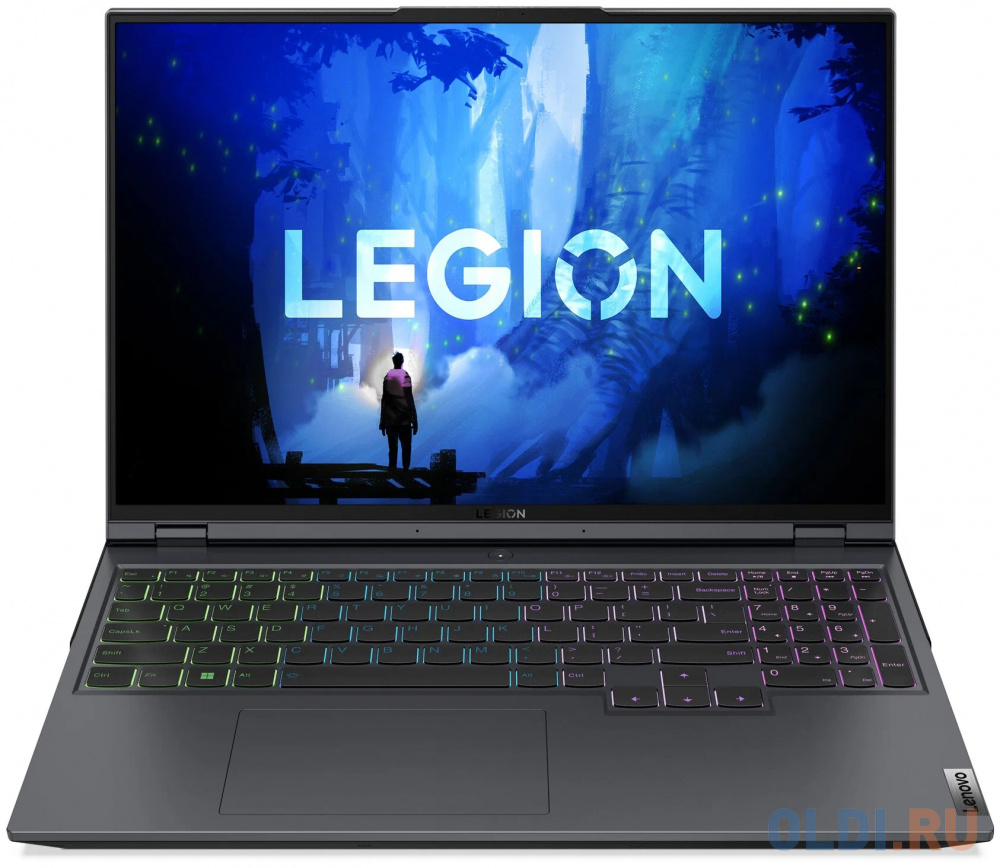Ноутбук Lenovo Legion 5 Pro 16IAH7H 16" 2560x1600 Intel Core i5-12500H SSD 1024 Gb 16Gb WiFi (802.11 b/g/n/ac/ax) Bluetooth 5.1 NVIDIA GeForce RT