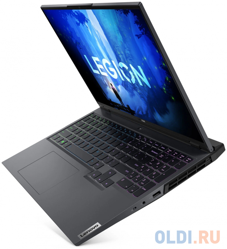 Ноутбук Lenovo Legion 5 Pro 16IAH7H 16" 2560x1600 Intel Core i7-12700H SSD 1024 Gb 16Gb WiFi (802.11 b/g/n/ac/ax) Bluetooth 5.1 NVIDIA GeForce RT фото